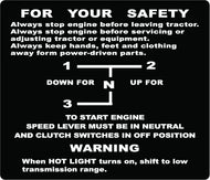 Simplicity For your Safety Decal