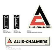 Allis Chalmers Mid 60s - Early 70s Rototiller Decals