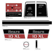 SEARS 1968 10XL Decal Kit