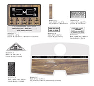 SEARS 1968 Suburban Super 12 Decal Kit