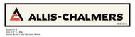 Allis Chalmers Small Trailer Decals