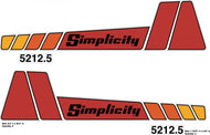 Simplicity 5212.5 Hood Decal