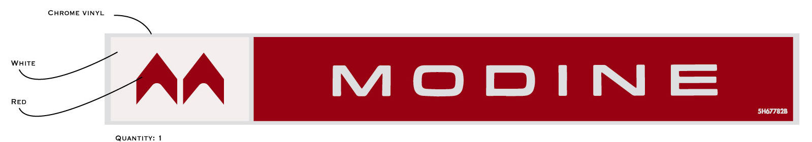 Modine Logo Decal – Vintage Reproductions