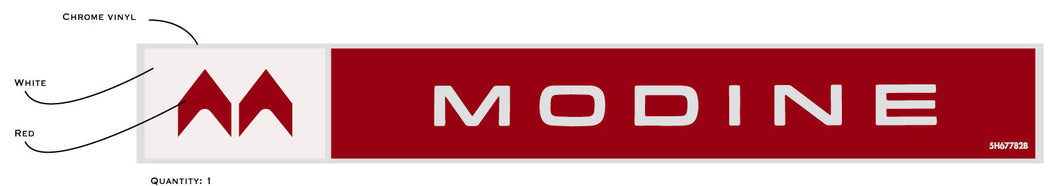 Modine Logo Decal – Vintage Reproductions