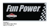 Briggs & Stratton Fun Power Decal
