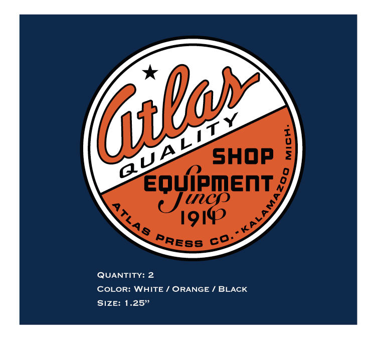 Atlas Quality Equipment Decals