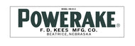 Powerake Decal