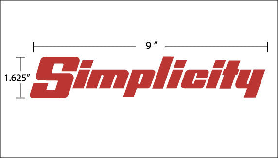 Simplicity series Logo  9