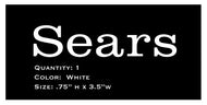SEARS 1967 Suburban Headlight Decal