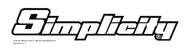 Simplicity Front Axle Decal