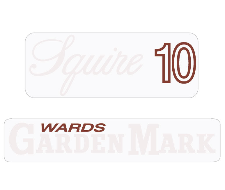 Wards Squire 10 decal