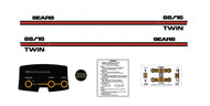 SEARS 1973 -1975 SS/16 Twin Decal Kit