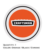 Craftsman Steering Wheel Decal