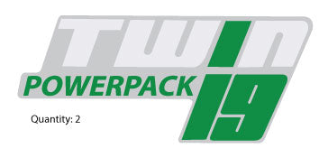 Simplicity PowerPack Twin 19 (Green) Decals