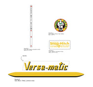 Bolens 1956 Versa-Matic Decal Kit